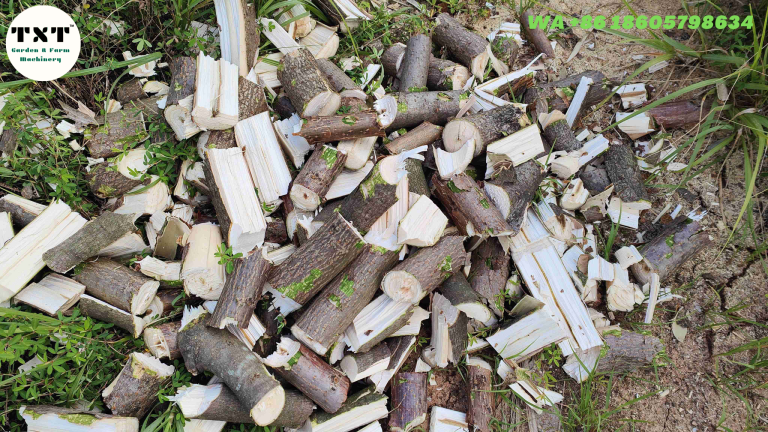 Does the use of wood chopping machine have an impact on the environment?